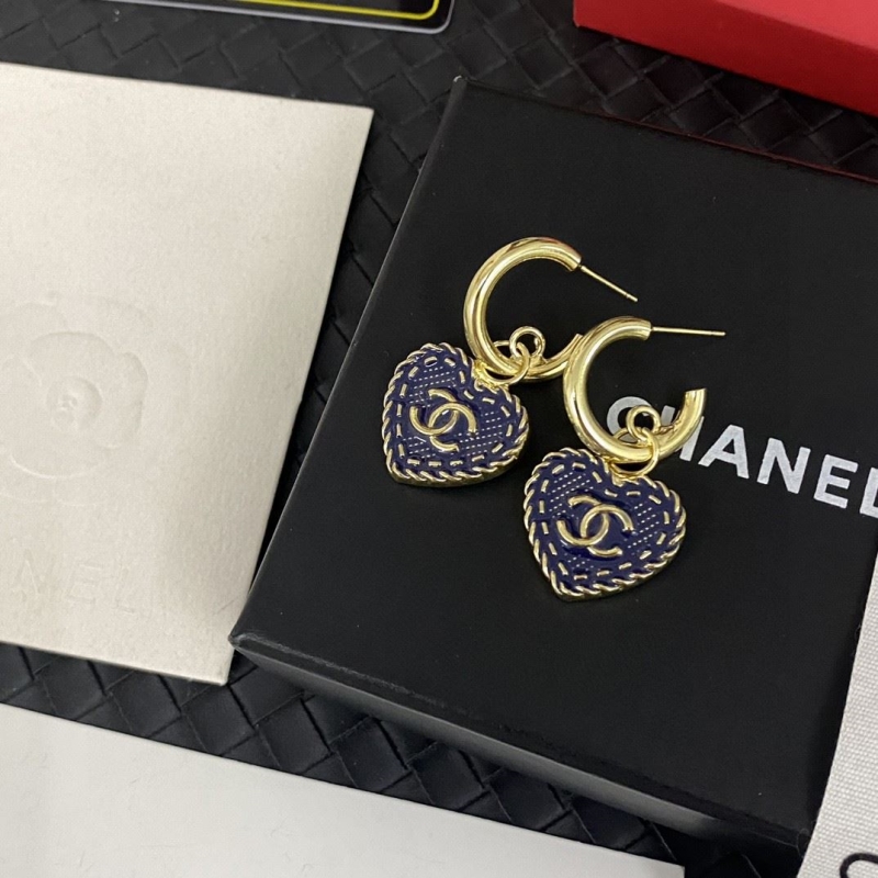 Ch*el earrings
